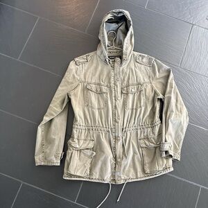 Blanc Noir green Hooded Jacket XL